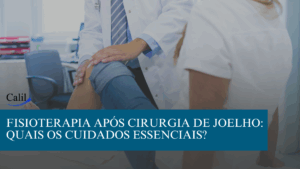 Fisioterapia após a cirurgia de joelho
