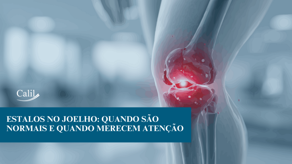 Estalos no joelho